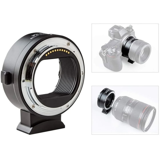 Αντάπτορας Φακού Viltrox Ef-z  Canon Ef/ef-s σε Nikon Z image 4