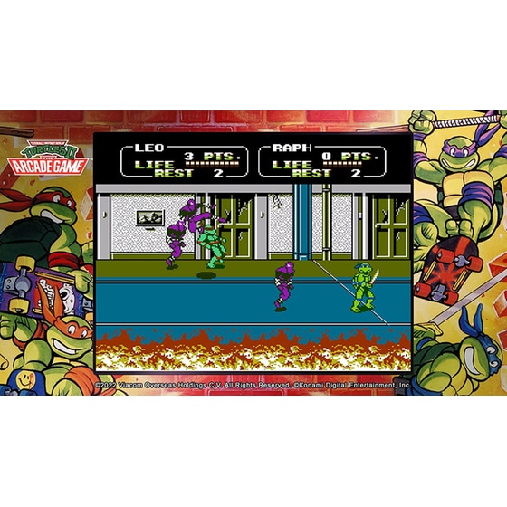 PS4 Used Game - Teenage Mutant Ninja Turtles: The Cowabunga Collection image 6