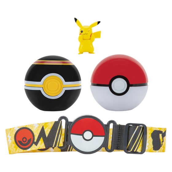 POKEMON Clip N Go Pokeball Ζώνη με Φιγούρα W8 (2 Σχέδια) image 2