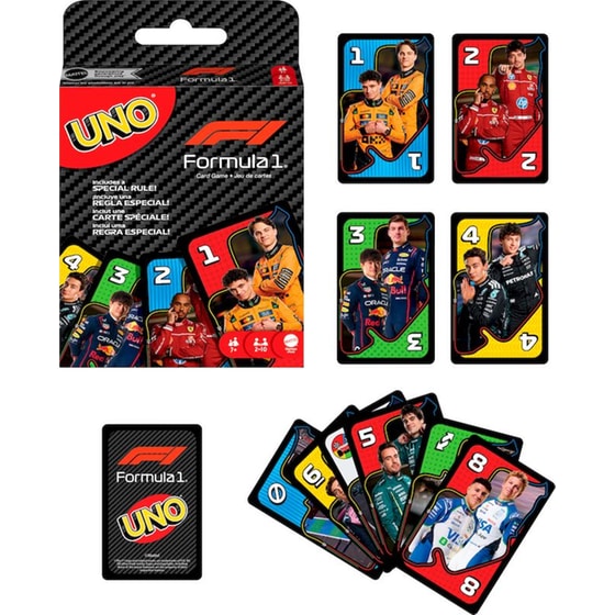 UNO Formula 1 Επιτραπέζιο (Mattel) image 5