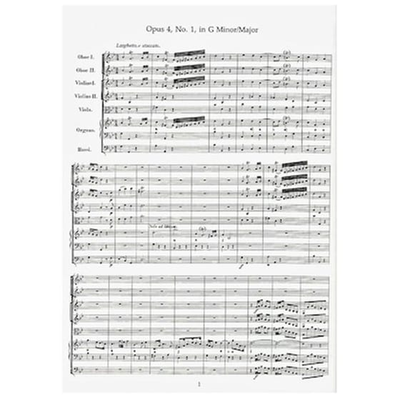 Βιβλίο Για Σύνολα Dover Publications Handel - Great Concerti Op.4 - 7 [full Score] image 3