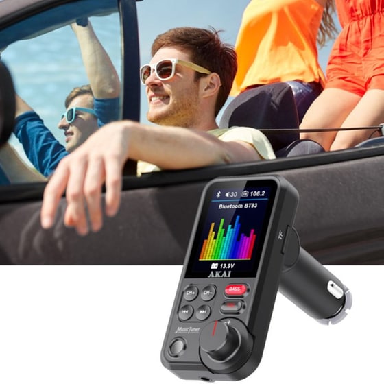 Car Transmitter Akai FMT-93BT Handsfree / USB / Aux / microSD image 7