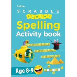 Scrabble (Tm) Junior Spelling Activity Book Age 8-9