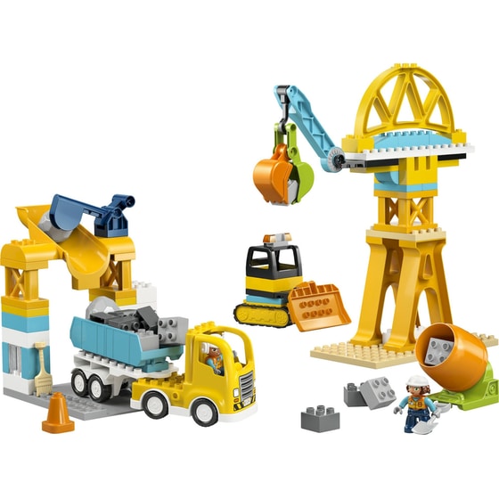 LEGO® DUPLO® Town 3 σε 1 Εργοτάξιο Οικοδομής και Οχήματα (10476) image 5
