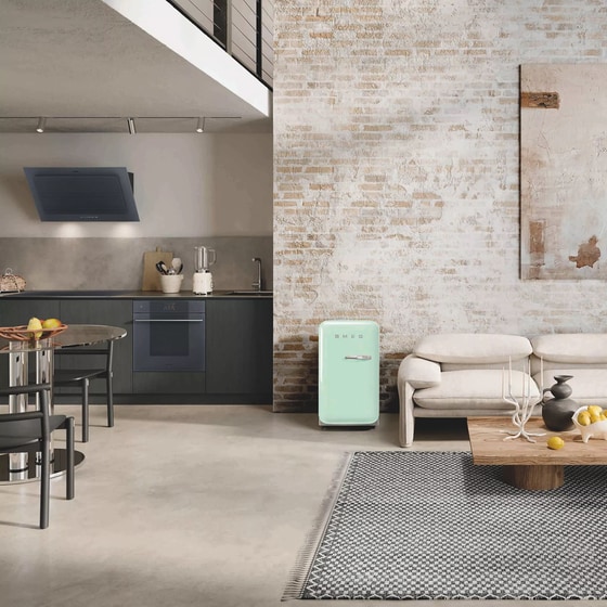 SMEG FAB5LPG6 34 Lt Pastel Green Ψυγείο Mini Bar image 1