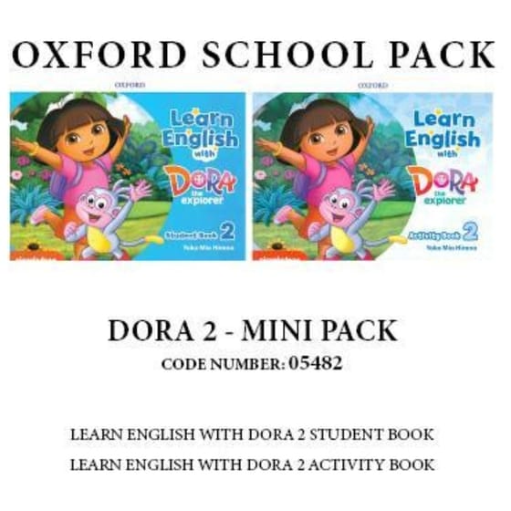 Learn English with Dora The Explorer 2 Mini Pack -05482 image 0