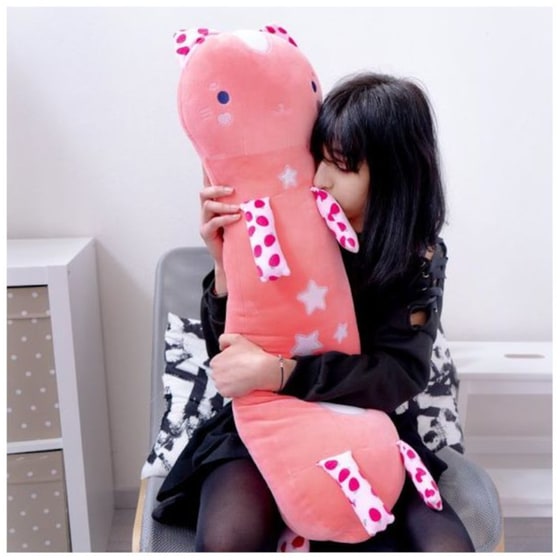 Momomi Λούτρινο Μαξιλάρι Αγκαλιάς - Yuki 80 cm image 1