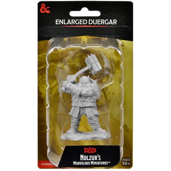 Nolzur's Mini Enlarged Duergar Dungeons & Dragons WIZKIDS image 0