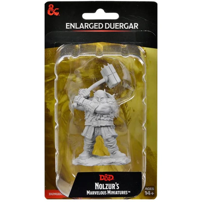Nolzurs Mini Enlarged Duergar Dungeons Dragons WIZKIDS