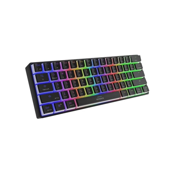 Genesis Thor 660 G2 Gaming Μηχανικό Ασύρματο Bluetooth Πληκτρολόγιο RGB Μαύρο (US) image 1