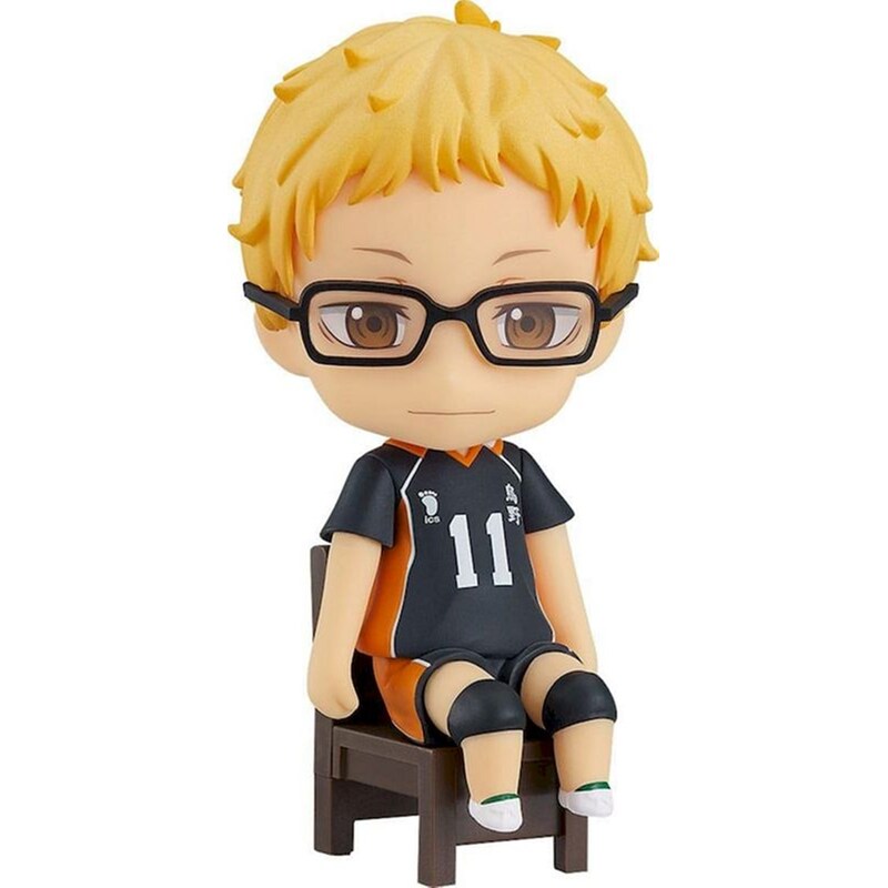 Φιγούρα GOOD SMILE COMPANY Haikyu Kei Tsukishima (9cm) φωτογραφία