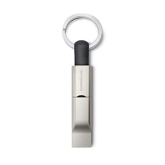 Σετ Καλωδίων Vonmählen High Five Μπρελόκ Usb-C to Usb-c - Silver image 1