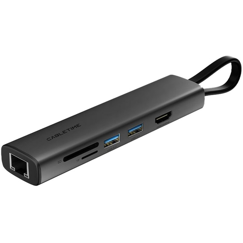 CABLETIME Docking Station Cabletime DOCK162-AG2 15 ports - Γκρι