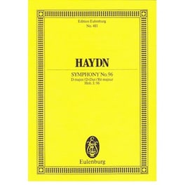 Βιβλίο Για Σύνολα Editions Eulenburg Haydn - Symphony Nr.96 In D Major [pocket Score]