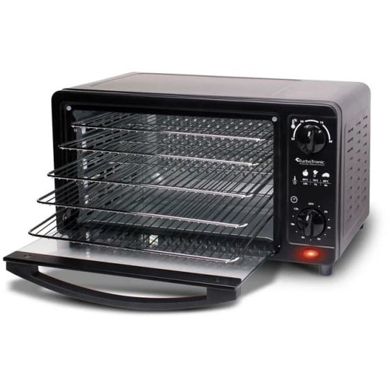 Αποξηραντής Τροφίμων TURBOTRONIC TT-FD14 350 W 14 L Μαύρο image 1