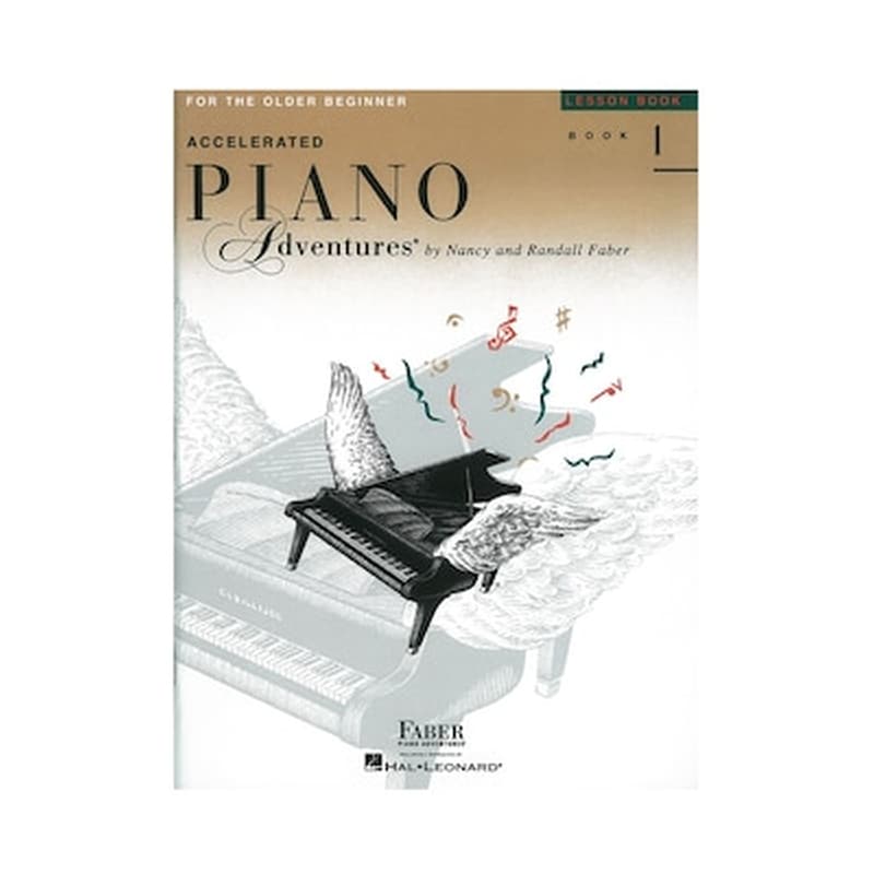 HAL LEONARD Hal Leonard Faber - Accelerated Piano Adventures, Lesson Book 1 Βιβλίο Για Πιάνο