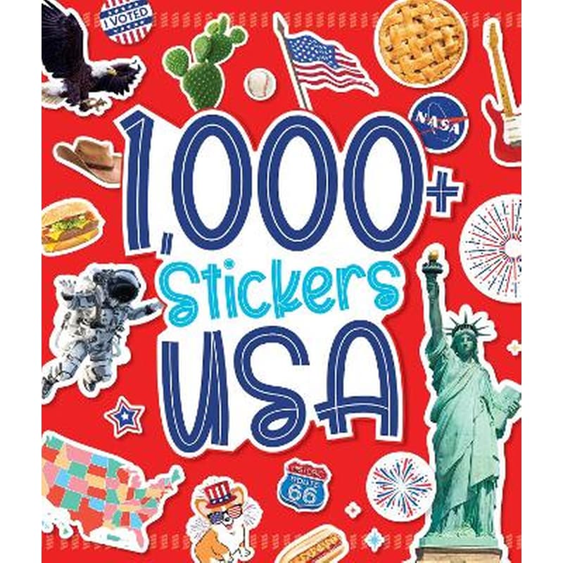 1000 Stickers: USA (Regional Sticker Books)