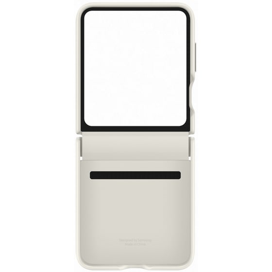 Θήκη Samsung Galaxy Z Flip5 - Samsung Flap Eco-Leather Case - Cream image 5