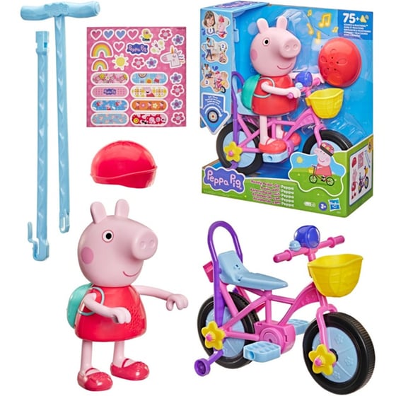 Φιγούρα Hasbro Peppa Pig με Ποδηλατάκι image 1