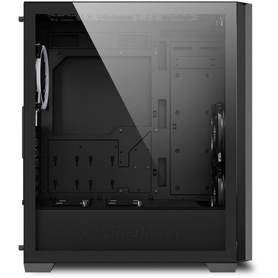 Sharkoon Vs9 Rgb Gaming Midi Tower Κουτί Υπολογιστή Με Πλαϊνό Παράθυρο Μαύρο (vs9rgbbk) (shrvs9rgbbk) image 2
