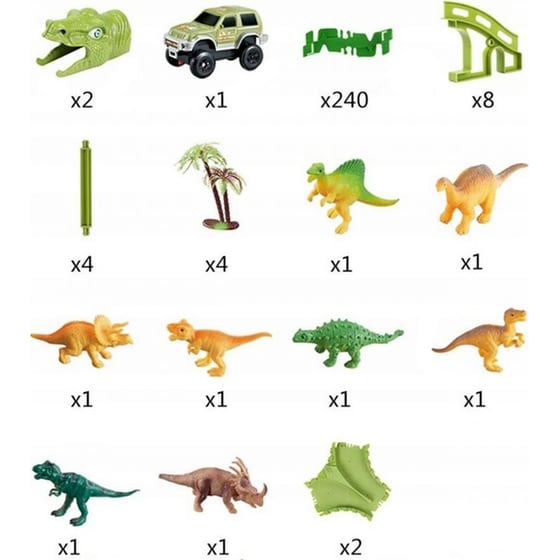 Αυτοκινητόδρομος Woopie XXL Dinosaurs image 5