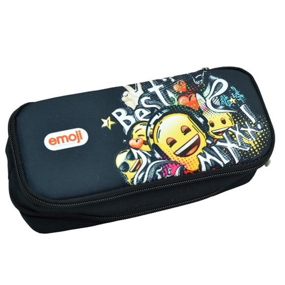 Κασετίνα Οβάλ Διπλή Gim Emoji Best Mix image 0