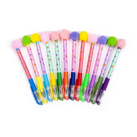 Στυλό Gel Tri-Coastal Design Tcd Made for kids Candy Scented Pom-Pom (12 Τεμάχια) image 3
