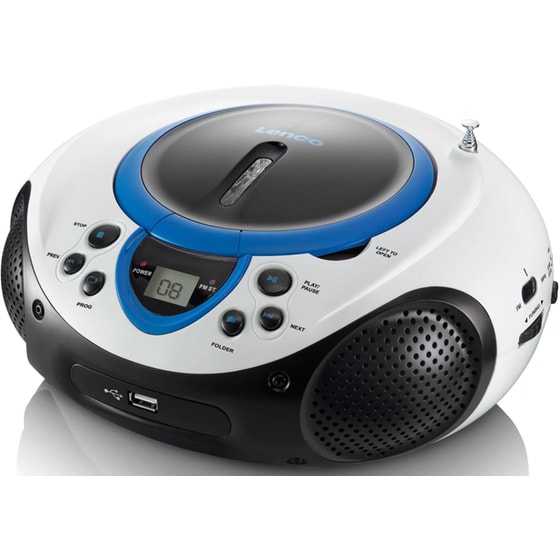Φορητό Radio/CD Lenco SCD-38 - Μπλε image 2