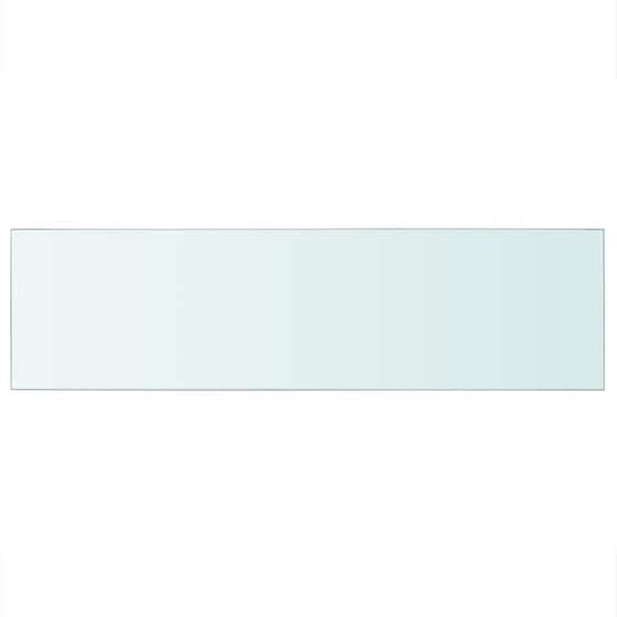 Ράφια Τοίχου VidaXL από Γυαλί 90x0.8x25 cm 2 Τμχ - Διάφανο image 2