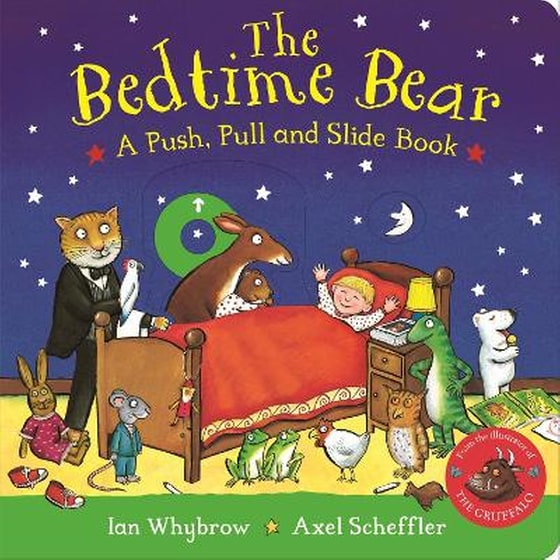 The Bedtime Bear: A Push, Pull and Slide Book image 0