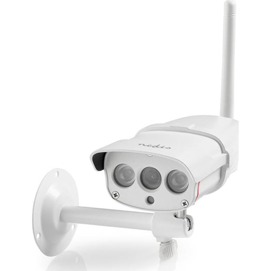 Ασύρματη IP Camera Nedis SmartLife WIFICO030CWT Full HD Bullet / Box Ασύρματη με Ανίχνευση κίνησης image 1