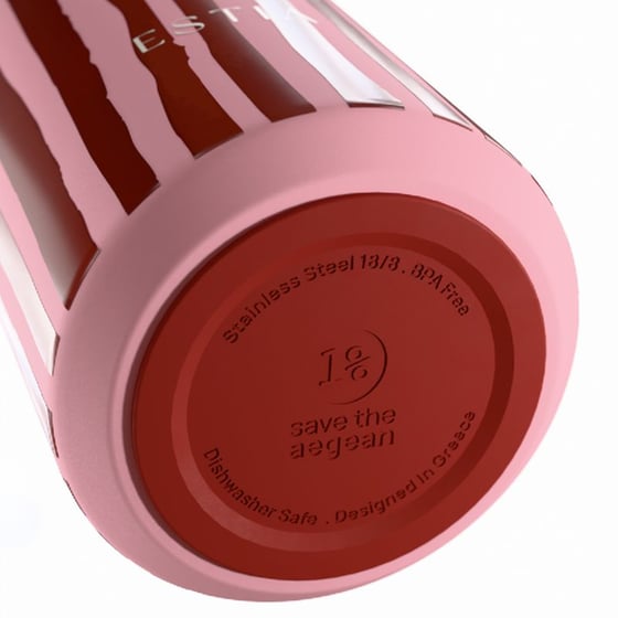 Ποτήρι Θερμός Estia Save The Aegean Lens Viva Stripe 360ml image 1
