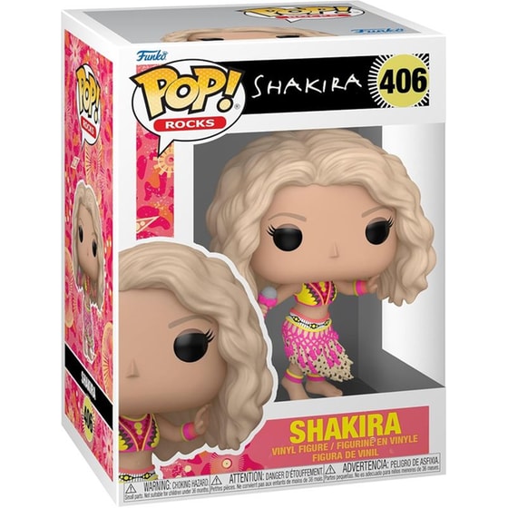 Funko Pop! Rocks: Shakira - Waka Waka 406 Vinyl Figure image 1