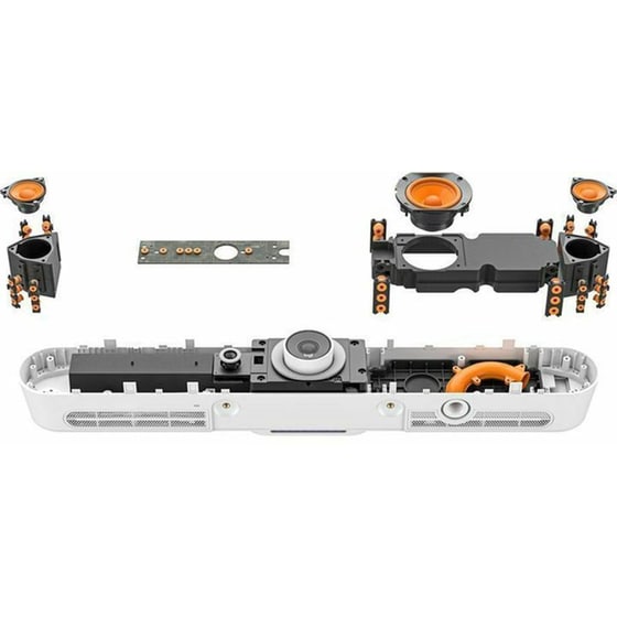 Logitech Rally Bar Κάμερα Τηλεδιάσκεψης για Συνεδριακό Συστήμα Conference System 4K - White image 2