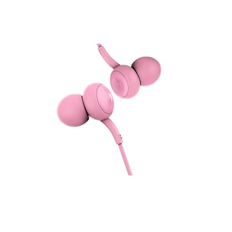 REMAX Ακουστικά Handsfree Remax RM-510 3.5mm Jack - Ροζ