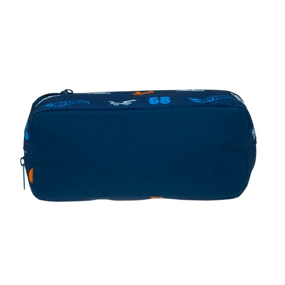 Κασετίνα Οβάλ Gim Hot Wheels Core Διπλή image 1