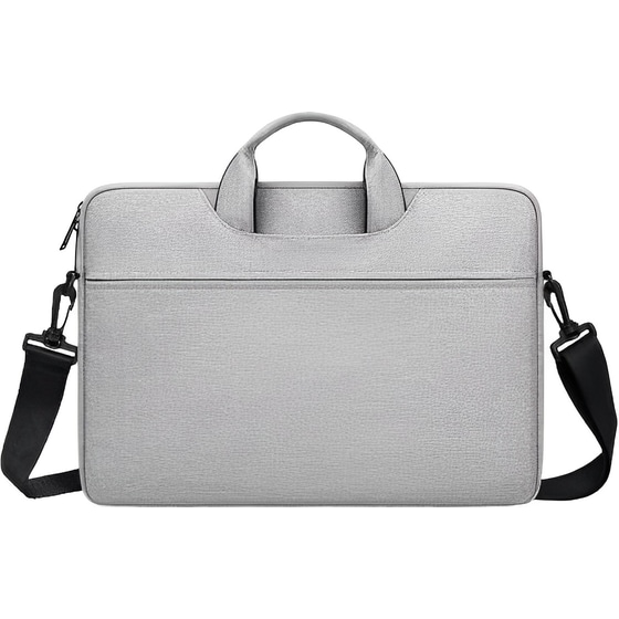 Τσάντα Laptop Devia Justyle Hand Bag 16.2" Αδιάβροχη - Ανοιχτό Γκρι image 0