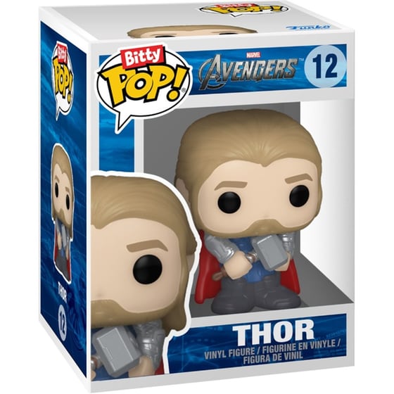Funko Bitty Pop! 2-Pack Marvel: The Infinity Saga - Iron Man & Thor Vinyl Figures image 2