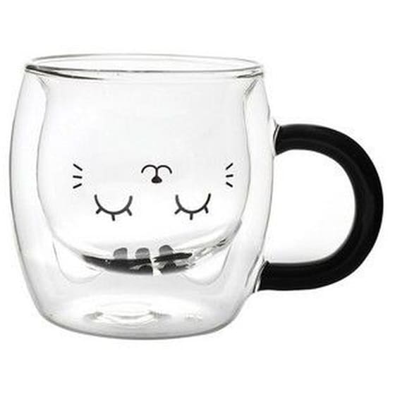 Κούπα i-Total Latte Grey Cat 250ml image 0