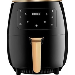 CHEFFINGER CF-AFRY4.5 με Αποσπώμενο Κάδο 1400 W 4.5 L Μαύρο Φριτέζα Αέρος