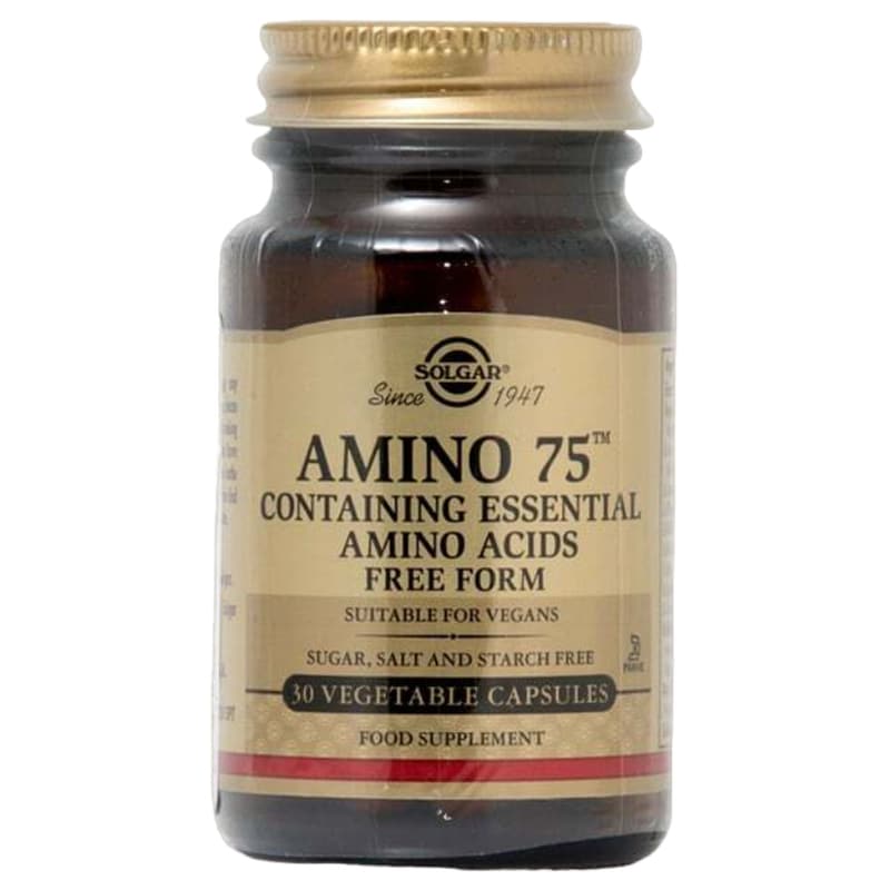 Αμινοξύ Solgar Amino 75 - 30 κάψουλες