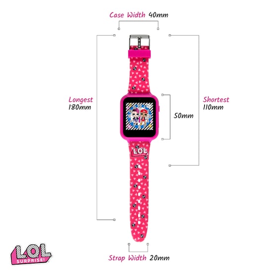 Smartwatch Disney LOL Surprise 40mm - Ροζ image 6