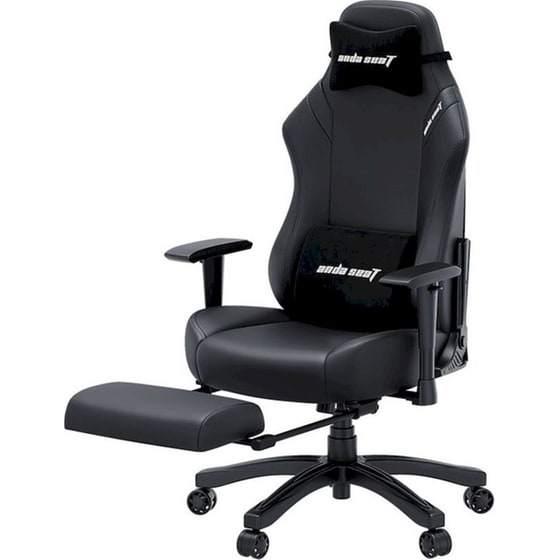 Gaming Καρέκλα Anda Seat Luna Pro Δερμάτινη Μαύρη image 2