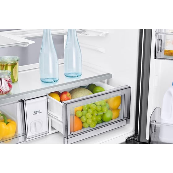 SAMSUNG RM90F67CECEF Bespoke AI Home No Frost 654 Lt Σκούρο Ανθρακί Ψυγείο Ντουλάπα image 7