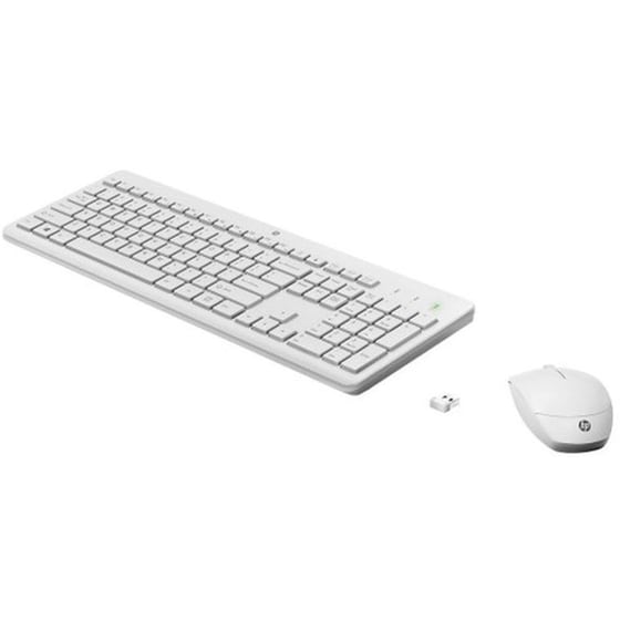 HP 230 Ασύρματο σετ Πληκτρολόγιο/Ποντίκι - Λευκό (US) image 1