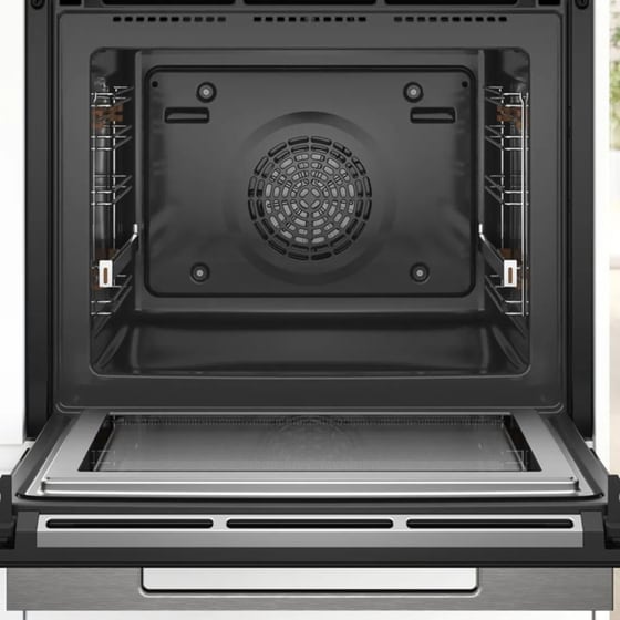 BOSCH Serie 8 HMG776KB1 67 Lt Μαύρο Εντοιχιζόμενος Φούρνος Άνω Πάγκου image 3