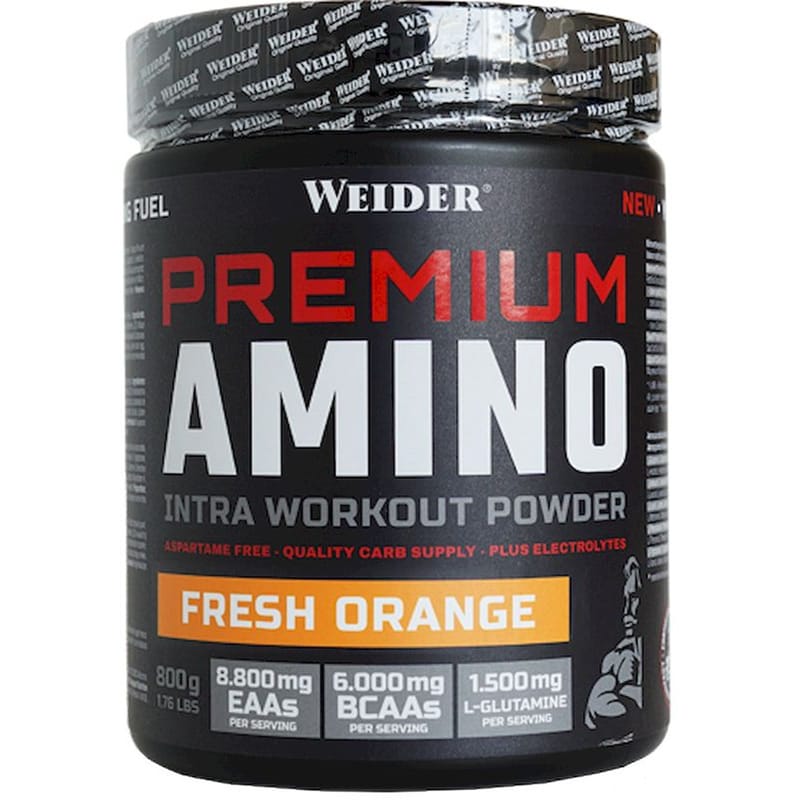 WEIDER Weider Premium Amino Intra Workout Σκόνη Πορτοκάλι - 800gr