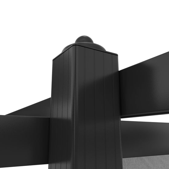 Κιόσκι Κήπου Vidaxl Ατσάλινο 4x3x2.2m - Ανθρακί image 5