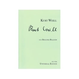 Weill - Berliner Requiem