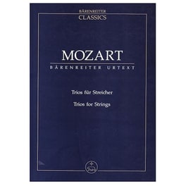 Βιβλίο Για Σύνολα Barenreiter Mozart - Trios For Strings [pocket Score]